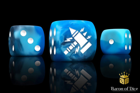 Kings of War: Riftforged Orcs - Official Dice Set 