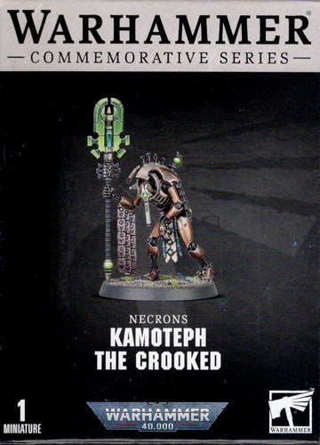 Necrons Kamoteph the Crooked Commemorative Model