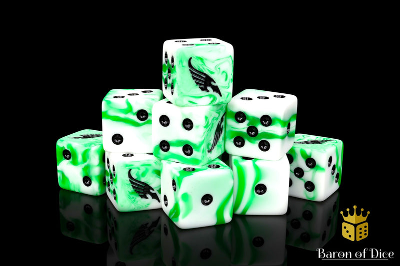 Load image into Gallery viewer, Kings of War: Elves - Official Dice Set
