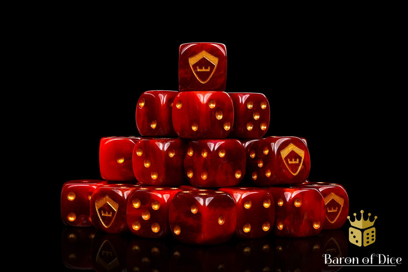 Load image into Gallery viewer, Kings of War: Imperial Dwarves - Official Dice Set
