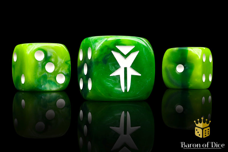 Load image into Gallery viewer, Kings of War: Goblins - Official Dice Set
