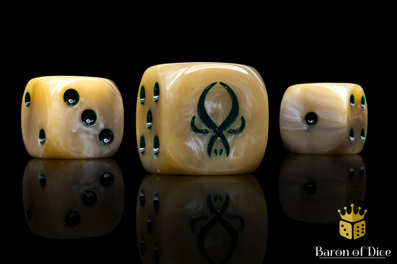 Load image into Gallery viewer, Kings of War: Undead - Official Dice Set
