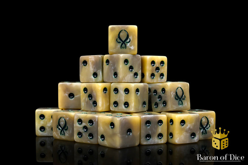 Load image into Gallery viewer, Kings of War: Undead - Official Dice Set
