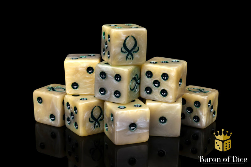 Load image into Gallery viewer, Kings of War: Undead - Official Dice Set
