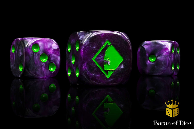 Load image into Gallery viewer, Kings of War: Nightstalkers - Official Dice Set
