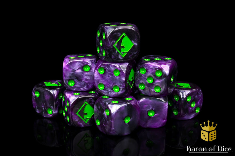 Load image into Gallery viewer, Kings of War: Nightstalkers - Official Dice Set
