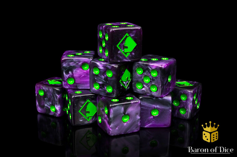 Load image into Gallery viewer, Kings of War: Nightstalkers - Official Dice Set
