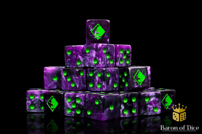 Load image into Gallery viewer, Kings of War: Nightstalkers - Official Dice Set
