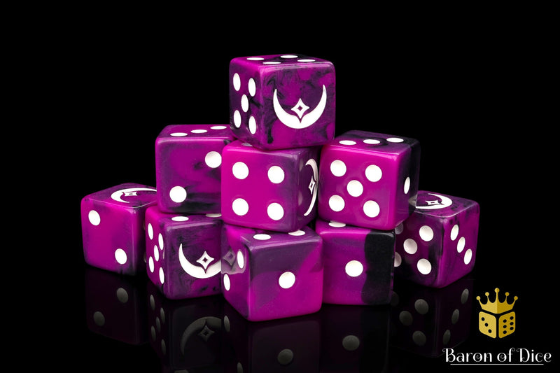 Load image into Gallery viewer, Kings of War: Twilight Kin - Official Dice Set
