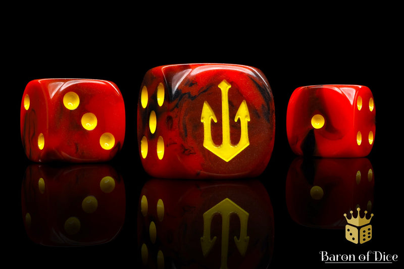 Load image into Gallery viewer, Kings of War: Forces of the Abyss - Official Dice Set
