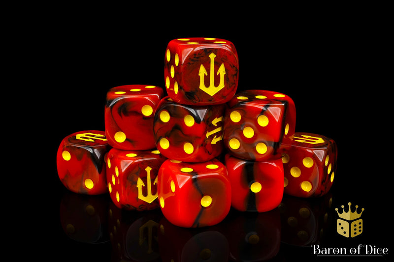 Load image into Gallery viewer, Kings of War: Forces of the Abyss - Official Dice Set
