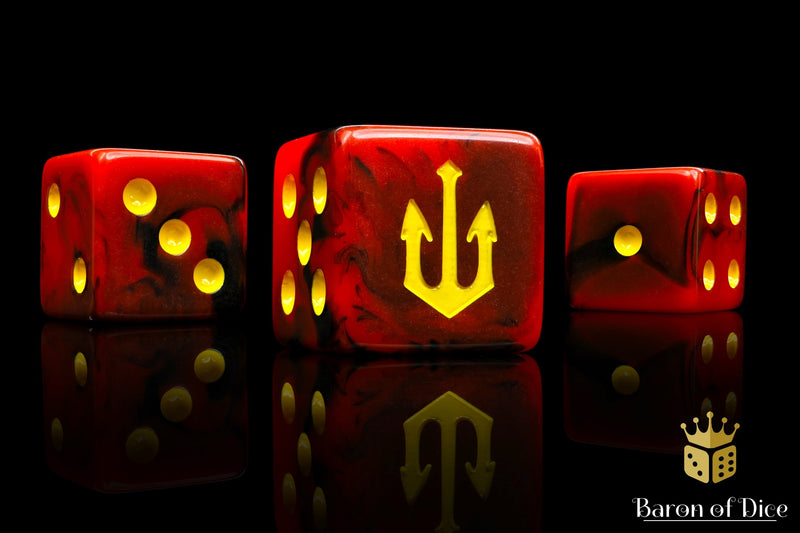 Load image into Gallery viewer, Kings of War: Forces of the Abyss - Official Dice Set
