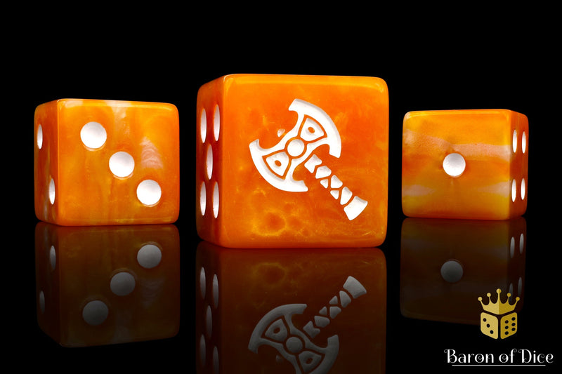 Load image into Gallery viewer, Dwarven Axe Dice
