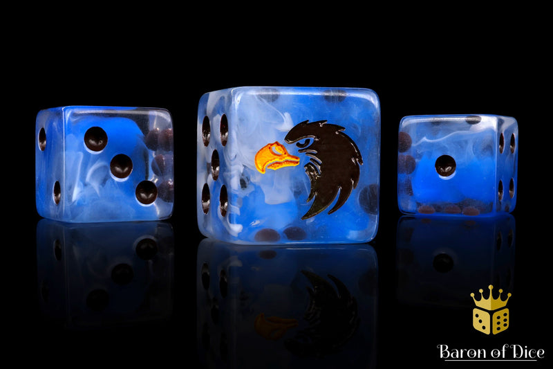 Load image into Gallery viewer, Soaring Eagles Dice
