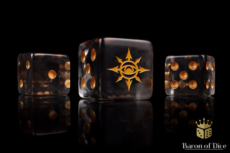 Load image into Gallery viewer, Chaos Demon Dice - Translucent
