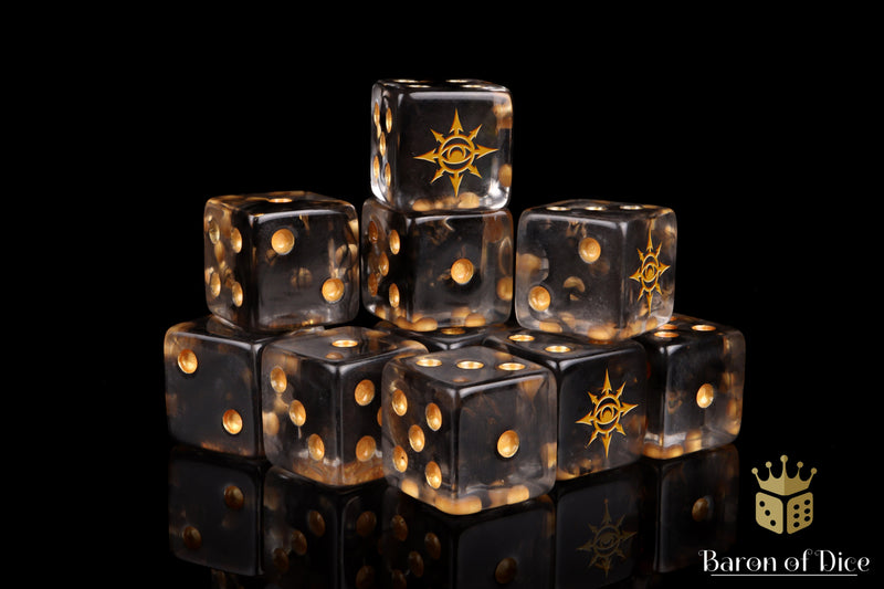 Load image into Gallery viewer, Chaos Demon Dice - Translucent
