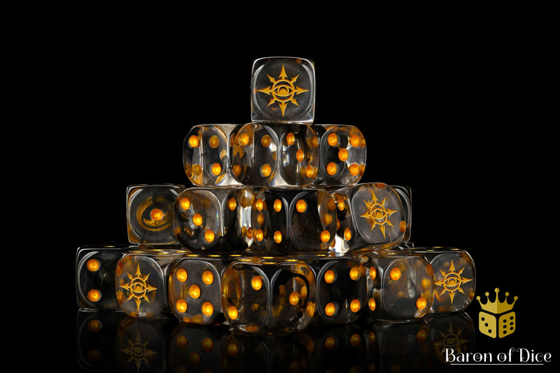 Load image into Gallery viewer, Chaos Demon Dice - Translucent
