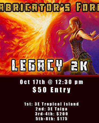 MTG Legacy 2k - Oct 17th (3E Underground Sea) 
