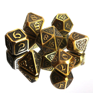 Drakona Eldric Electrum - 7pc RPG Set 