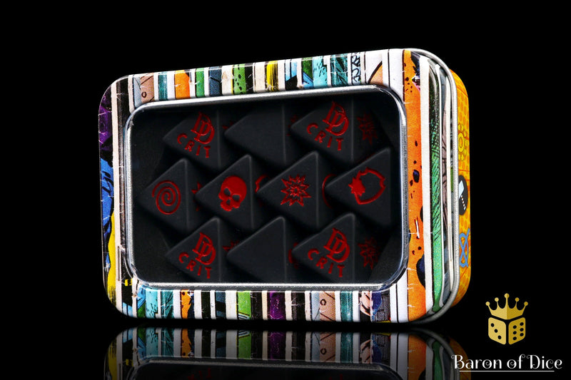 Load image into Gallery viewer, Hells Kitchen D8 Dice Set
