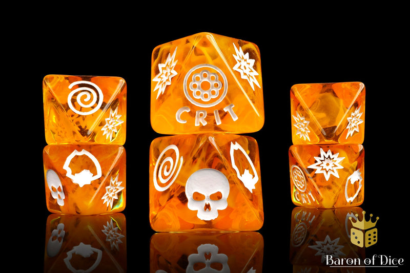 Load image into Gallery viewer, Mysterious D8 Dice Set
