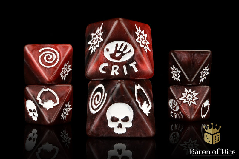 Load image into Gallery viewer, Criminal D8 Dice Set
