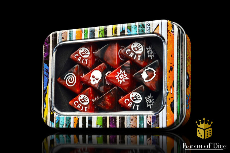 Load image into Gallery viewer, Criminal D8 Dice Set
