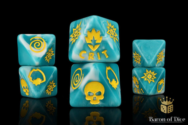 Load image into Gallery viewer, Guardians D8 Dice Set
