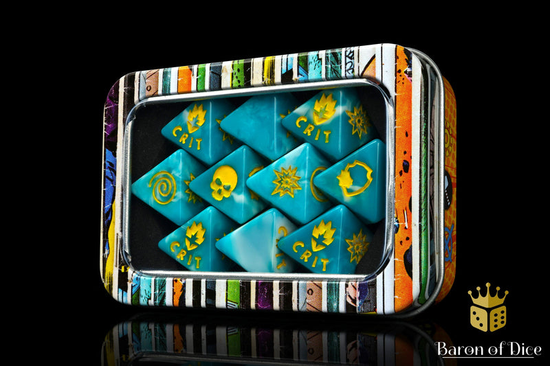 Load image into Gallery viewer, Guardians D8 Dice Set
