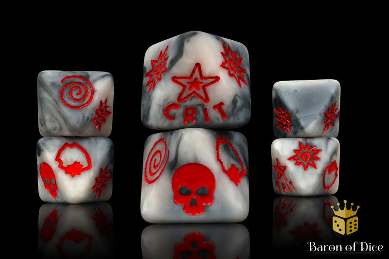 Load image into Gallery viewer, Winter Sergeant D8 Dice Set
