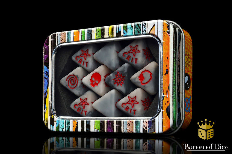 Load image into Gallery viewer, Winter Sergeant D8 Dice Set
