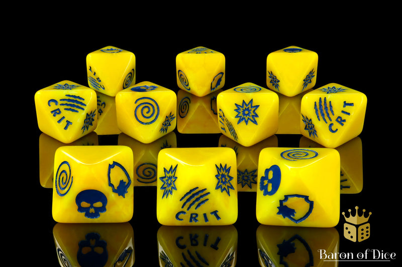 Load image into Gallery viewer, Claws D8 Dice Set
