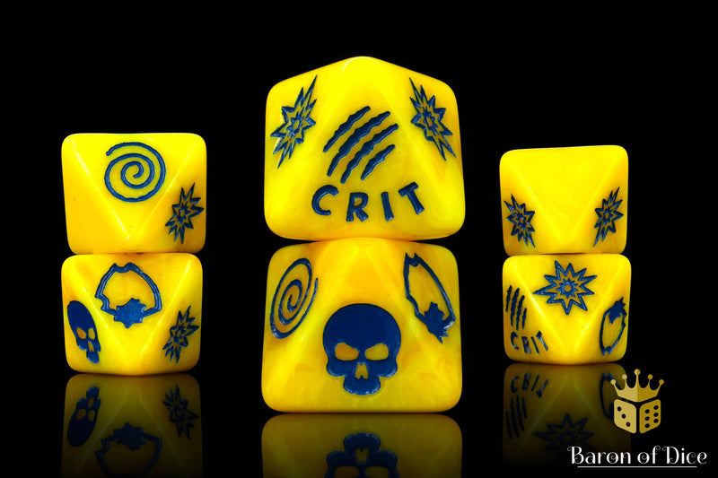 Load image into Gallery viewer, Claws D8 Dice Set
