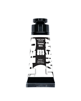 Pro Acryl Expert Acrylic Paints - Titanium White 001 
