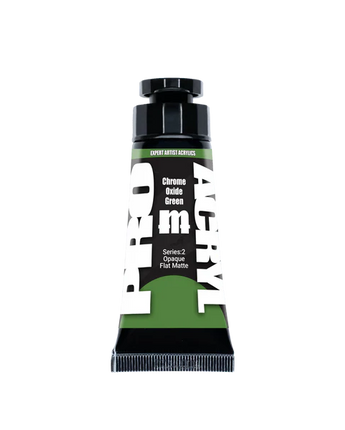 Pro Acryl Expert Acrylic Paints - Chrome Oxide Green 