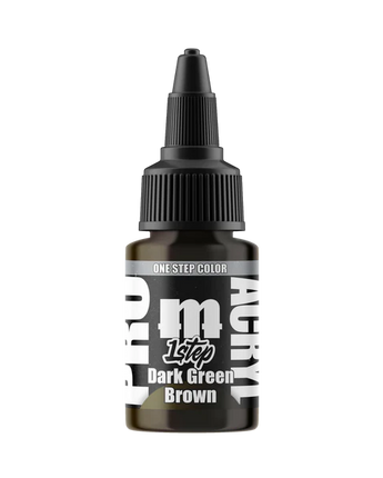 Pro Acryl 1-Step: Dark Green Brown 