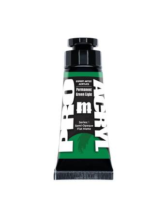 Pro Acryl Expert Acrylic Paints - Permanent Green Light 004 
