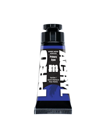 Pro Acryl Expert Acrylic Paints - Primary Cyan 014 