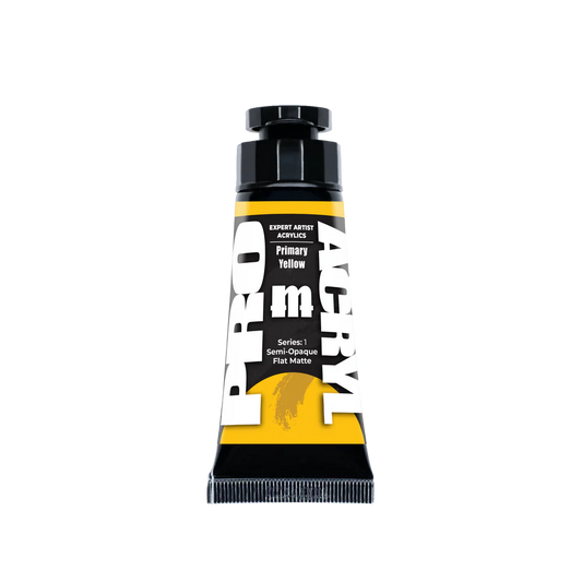 Pro Acryl Expert Acrylic Paints - Primary Yellow 016 