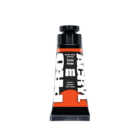 Pro Acryl Expert Acrylic Paints - Pyrrole Orange 006 