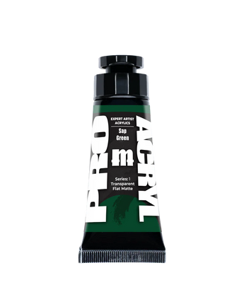 Pro Acryl Expert Acrylic Paints - Sap Green 009 