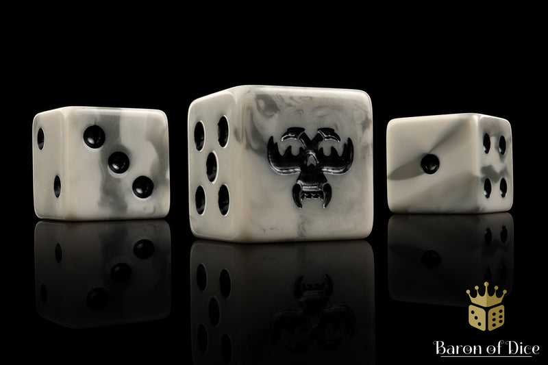 Load image into Gallery viewer, Ash Wasteland Dice - Skirmish Set
