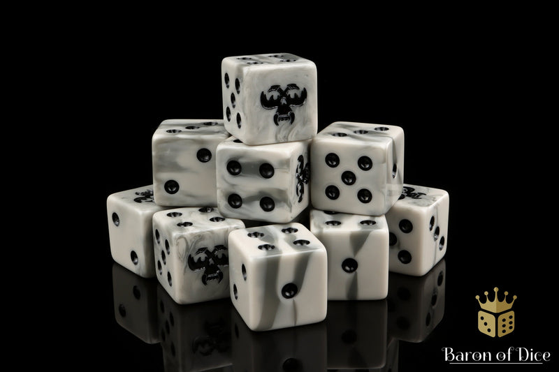 Load image into Gallery viewer, Ash Wasteland Dice - Skirmish Set
