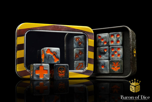 Iron Slag Dice - Skirmish Set