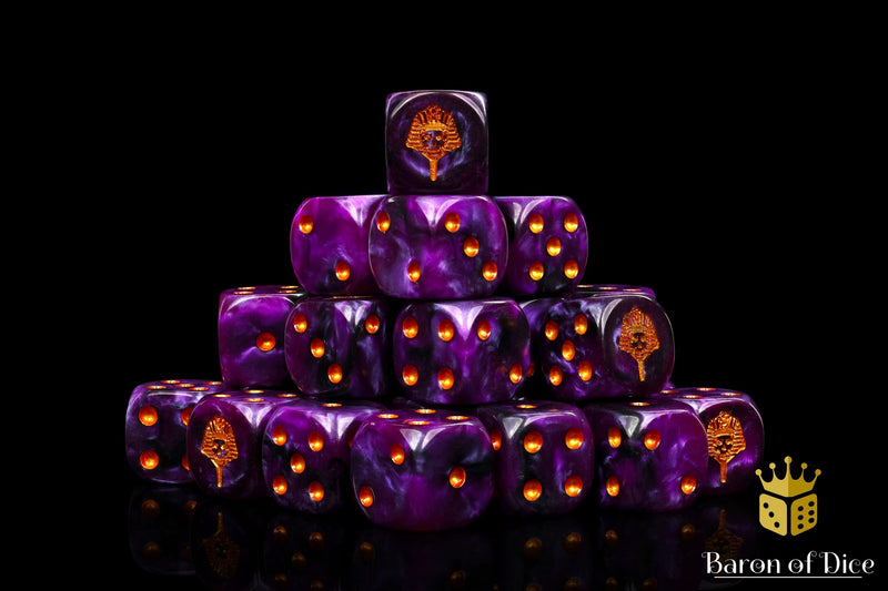 Load image into Gallery viewer, Royalty Purple Dice
