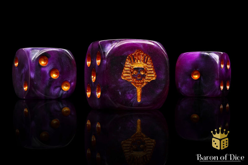 Load image into Gallery viewer, Royalty Purple Dice
