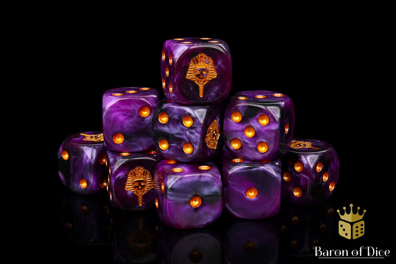 Load image into Gallery viewer, Royalty Purple Dice
