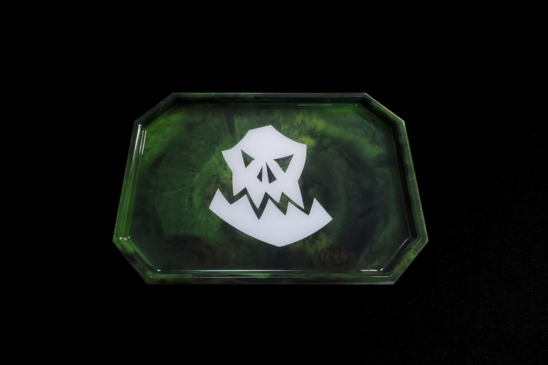 Load image into Gallery viewer, Hand-Cast Resin Dice Trays
