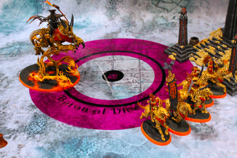 Load image into Gallery viewer, Objective Markers - AOS and 40k Compatible (Set of 8) Narrative
