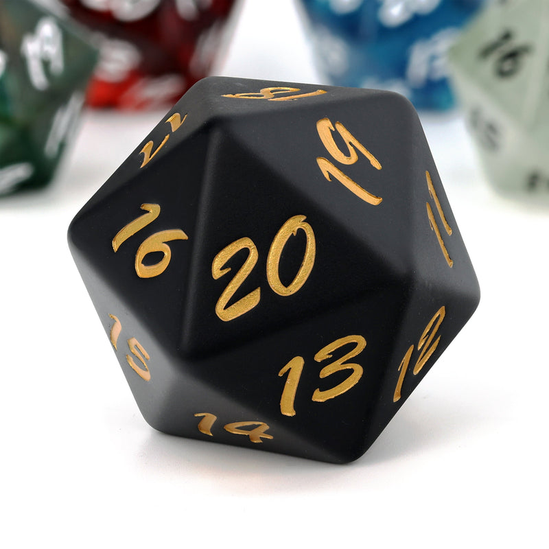 Load image into Gallery viewer, Big Ass D20 - Black Decay
